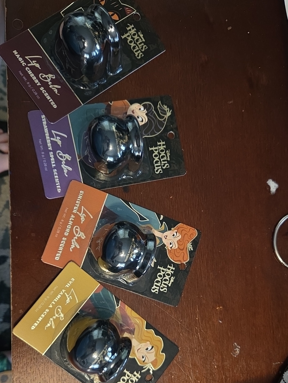 Disney Hocus Pocus Black Cauldron Lip Balms